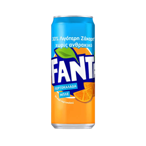 Fanta Πορτοκαλάδα Μπλε 330ml